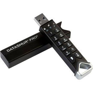 iStorage datAshur Pro2 USB-stick 512 GB Zwart IS-FL-DP2-256-512 USB 3.2 Gen 1