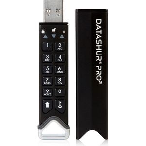 iStorage datAshur PRO2 USB flash drive 512 GB USB Type-A 3.2 Gen 1 (3.1 Gen 1) Zwart