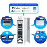 iStorage CloudAshur USB flash drive 0 GB USB Type-A 3.2 Gen 1 (3.1 Gen 1) Zilver