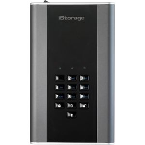 iStorage diskAshur DT2 - Externe Harde Schijf - 16 TB - Zwart