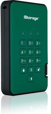 iStorage - diskAshur2 - SSD - 8TB - Groen - Draagbare Solid State Drive