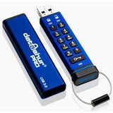 iStorage - datAshur PRO - USB-stick - 128GB - Wachtwoordbeveiligd - Stof- en Waterdicht