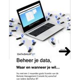 iStorage datAshur BT - USB Stick - 128GB - Bluetooth - Zwart