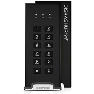 iStorage diskAshur M2 - Externe Harde Schijf - 500GB - USB - Zwart