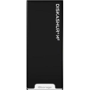iStorage diskAshur M2 Externe SSD - 1 TB - 256-bit - Zwart