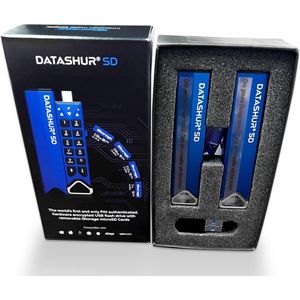 iStorage datAshur SD Flashdrive - Dual Pack - Inclusief KeyWriter Licentie