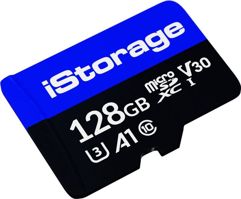 iStorage MicroSD Kaart 128GB - Alleen Voor iStorage datAshur