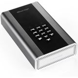 iStorage diskAshur DT 2 externe harde schijf 20 TB USB Type-B 3.2 Gen 1 (3.1 Gen 1) Zwart