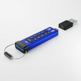 iStorage datAshur PRO+C USB Stick 32GB - USB 3.2 - 256-bit Encryptie