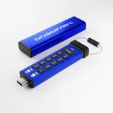 iStorage datAshur PRO+C - USB Stick 128GB - USB 3.2 - Zwart