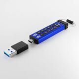 iStorage - datAshur PRO+C - USB Stick - 256GB - USB3 - Beveiliging