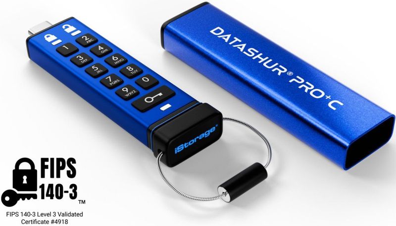 iStorage datAshur PRO+C - USB Stick USB 3.0 - 256-bit - 512GB