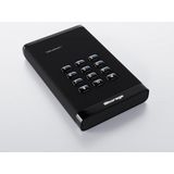 iStorage DiskAshur3 SSD - 2 TB - Extern - USB - Zwart