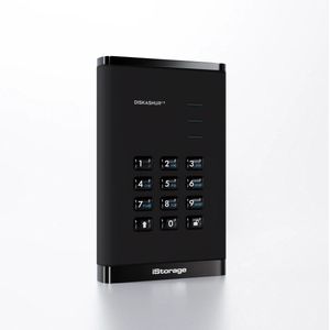 iStorage DiskAshur3 SSD - 2 TB - Extern - USB - Zwart