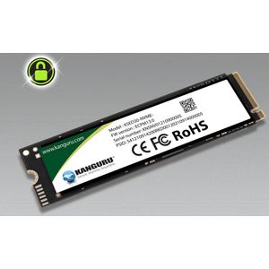 Kanguru - Defender SED30 - 4 TB - M.2 NVMe - Zwart