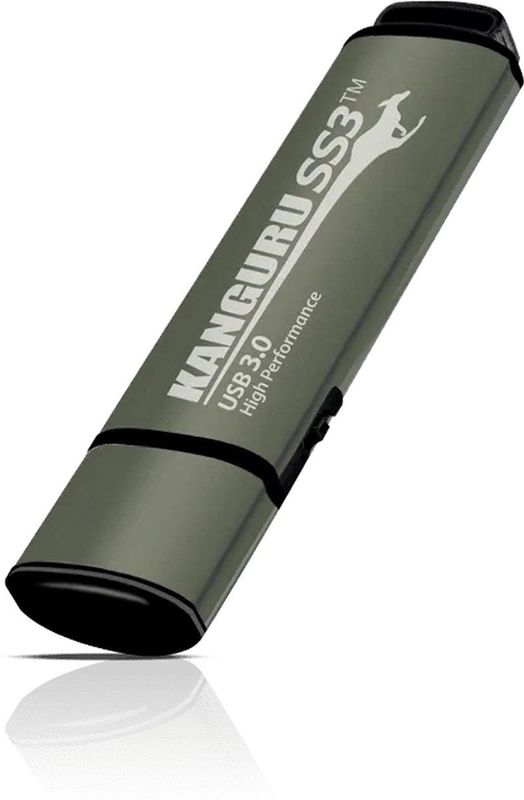 Kanguru - SS3 - USB-Stick - Zwart - 64 GB - SuperSpeed