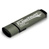 Kanguru - FlashTrust - USB-Stick - Zwart - 16 GB - USB 3.0 - Secure Firmware