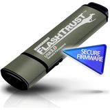 Kanguru - FlashTrust - USB-Stick - Zwart - 16 GB - USB 3.0 - Secure Firmware