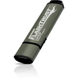 Kanguru - FlashTrust - USB-Stick - Zwart - 64 GB - USB 3.0