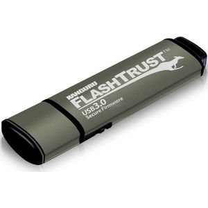 Kanguru - FlashTrust - USB-Stick - Zwart - 64 GB - USB 3.0