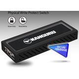 Kanguru - UltraLock - SSD - 2 TB - USB-C - M.2 NVMe - Zwart