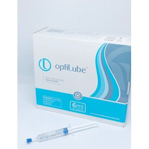 Optilube medisch glijmiddel - spuit 6 ml