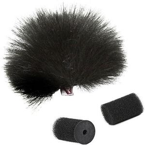 Rycote Furry Lavalier Windjammer Zwart