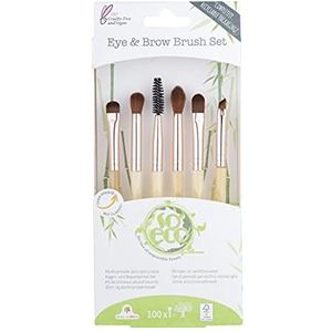 So Eco Eye & Brow Penselen Set (voor ogen en wenkbrauwen)