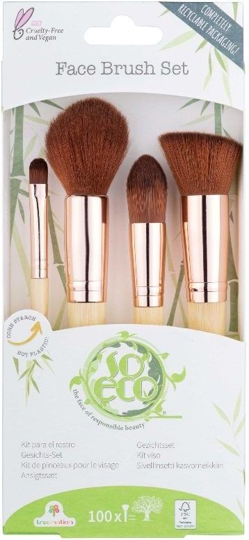 So Eco Make-up-Pinsel-Set für Augen-Make-up