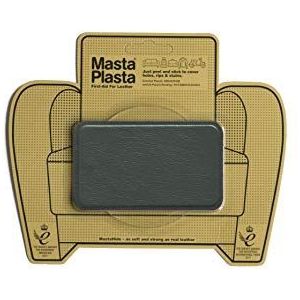 MastaPlasta Premium lederen reparatiepatch - groen, 10 cm x 6 cm. Instant bekleding - kwaliteit krassen en scheuren reparatie voor banken, auto-interieurs, tassen, vinyl en meer