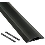 D-Line - Vloerkabelafwerking - Flexibel PVC - Antislip - 2x Verbindingspinnen