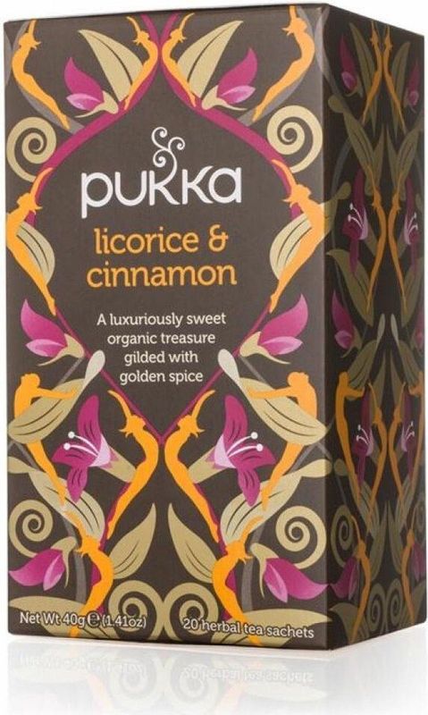 Pukka Thee Licorice Cinnamon 20 stuks