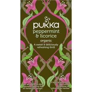 Pukka Thee peppermint licorice