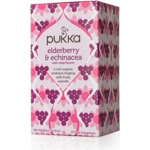 Pukka Biologische thee - 1 stuk - Elderberry & Echinacea