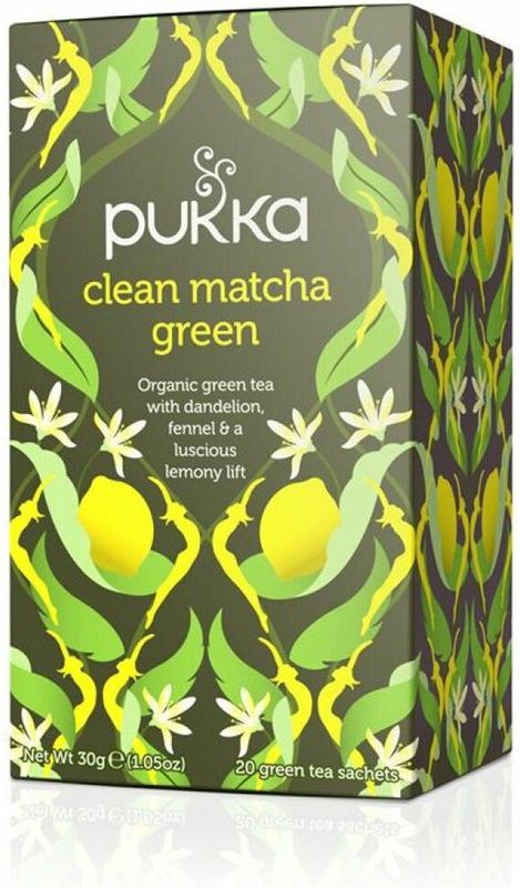 Pukka clean matcha green Thee