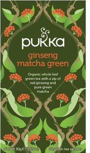 Pukka Thee Ginseng Matcha Green 20 stuks