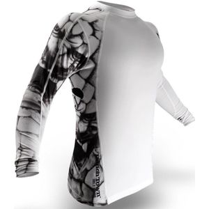 PunchTown Rash Guard Ryushin Lange Mouw Zwart - M