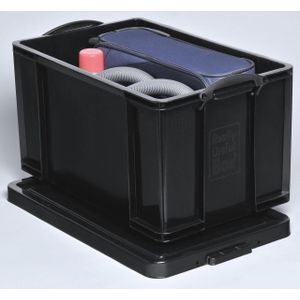 0 Really Useful Box Aufbewahrungsbox 84,0 l - 71,0 x 44,0 x 38,0 cm schwarz