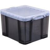 Really Useful Box 35 liter transparant gerookt