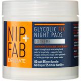 NIP+FAB - Glycolic Fix X-treme Pads - Gezichtsreiniging - 60 Stuks