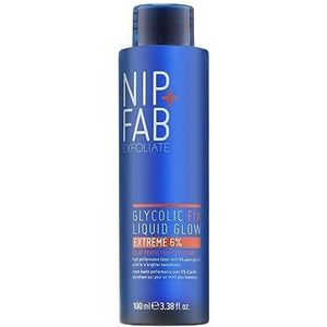 Nip + Fab - Exfoliate Glycolic Fix Liquid Glow - Gezichtscrub - 6% Glycolzuur