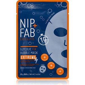Nip+Fab Glycolic Fix Extreme Bubble Sheet Mask (SINGLE)