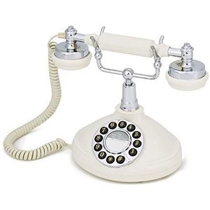 GPO 1920SPUSHOPAL - Telefoon Opal klassiek jaren ‘20, druktoetsen, creme