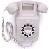 GPO 746WALLPUSHIVO - Muurtelefoon retro jaren ‘70, druktoetsen, ivoor