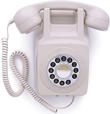 GPO 746WALLPUSHIVO - Muurtelefoon retro jaren ‘70, druktoetsen, ivoor