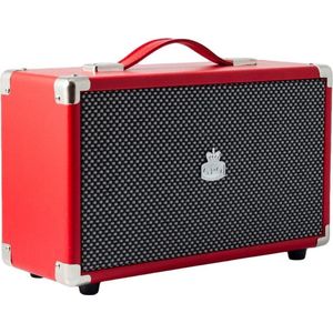 GPO WestwoodRed - Bluetooth Speaker Westwood, Nostalgisch, Rood