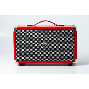 GPO WESTWOODRED - Bluetooth speaker Westwood, nostalgisch, rood