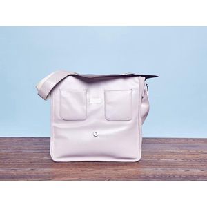 GPO RECORDBAG - Lederen heuptas voor LP’s en singles