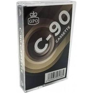 GPO - C90 - Retro Cassettebandje - Recording Tape - 90 Minuten Opnemen