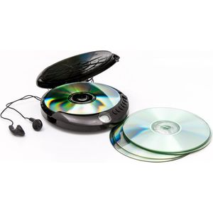 GPO CD122D - Discman met Antishoc - Zwart